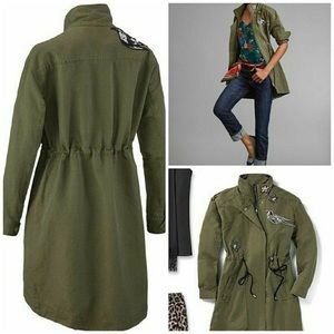 CAbi Hanson Anorak Embellished Jacket